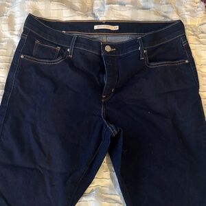 Levi's Women's Navy Shaping Skinny Jeans